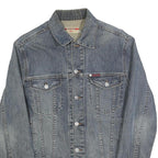 LEE COOPER Mens Blue Denim Cotton Button Jacket M Vintage Classic