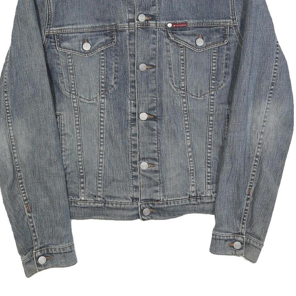 LEE COOPER Mens Blue Denim Cotton Button Jacket M Vintage Classic