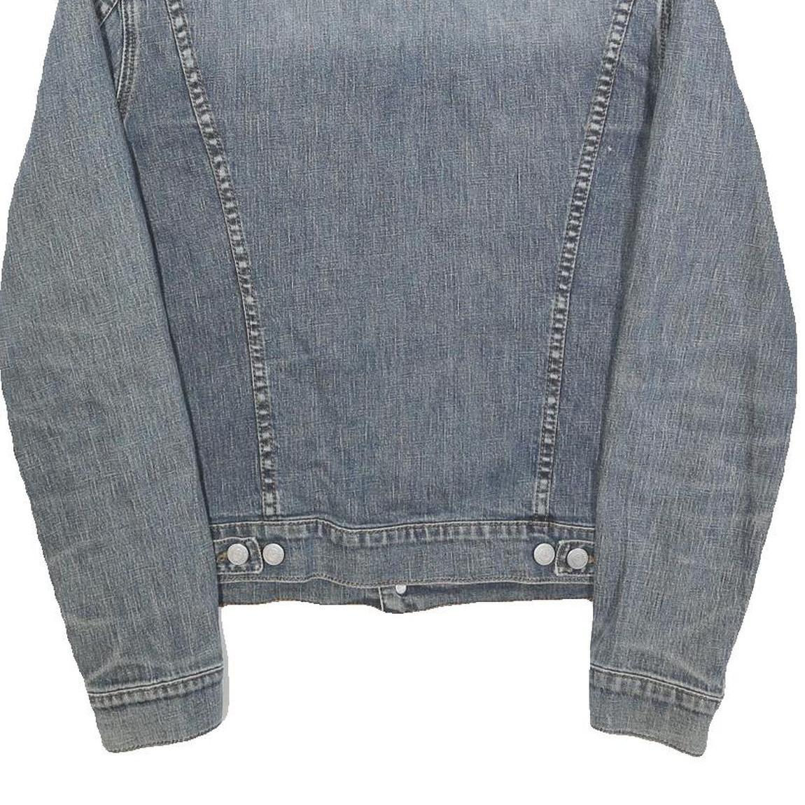 LEE COOPER Mens Blue Denim Cotton Button Jacket M Vintage Classic