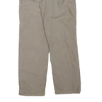 CARHARTT Mens Cotton Blend Beige Regular Straight Trousers W34 L34 Workwear
