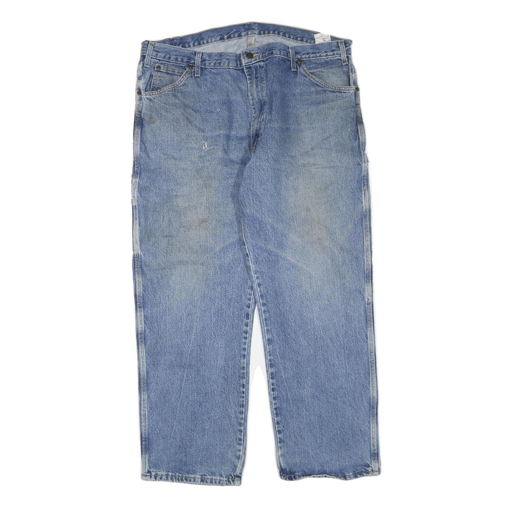 DICKIES Mens Jeans Blue Regular Straight Denim Medium W40 L29 Workwear