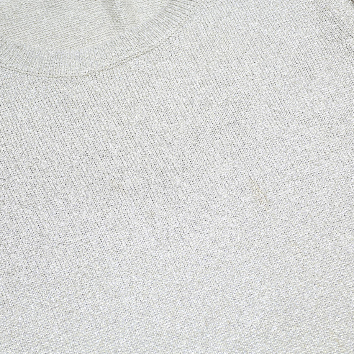 CALVIN KLEIN Womens Cream Pullover Plain Round Neck Basic Knit XL Lightweight
