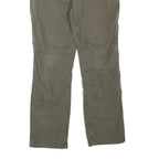 CARHARTT Mens Cotton Blend Green Regular Fit Straight Leg Trousers W33 L32