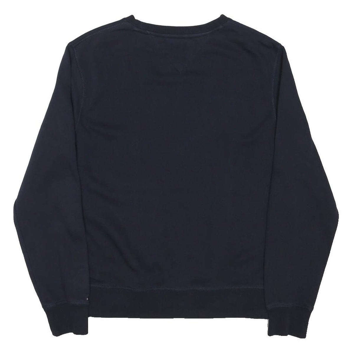 TOMMY HILFIGER Mens Navy Sweatshirt Crew Neck M Hilfiger Logo Casual Pullover