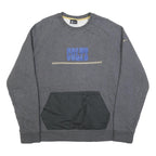 NIKE Mens Grey Colts Crew Neck XL Sweatshirt Cotton Blend Pullover Sportswear