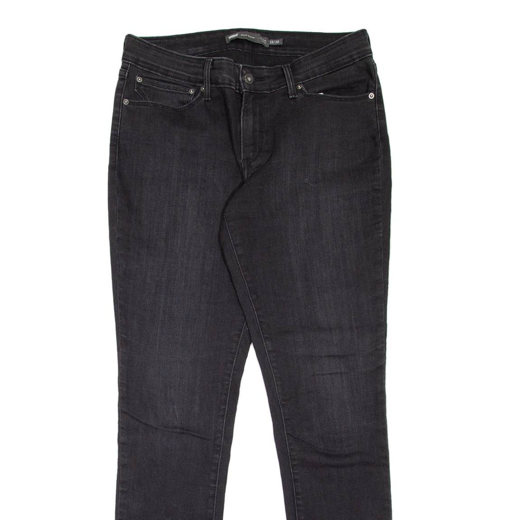LEVI'S Mid Rise Womens Jeans Black Slim Skinny W30 L32