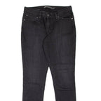 LEVI'S Mid Rise Womens Jeans Black Slim Skinny W30 L32