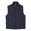 NAUTICA Mens Navy Blue Sleeveless Puffer Jacket M Polyester Blend Zip