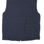 NAUTICA Mens Navy Blue Sleeveless Puffer Jacket M Polyester Blend Zip