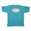 PRAIRIE MOUNTAIN Mens Blue Warren Dunes Graphic T-Shirt L Crew Neck Short Sleeve