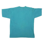 PRAIRIE MOUNTAIN Mens Blue Warren Dunes Graphic T-Shirt L Crew Neck Short Sleeve