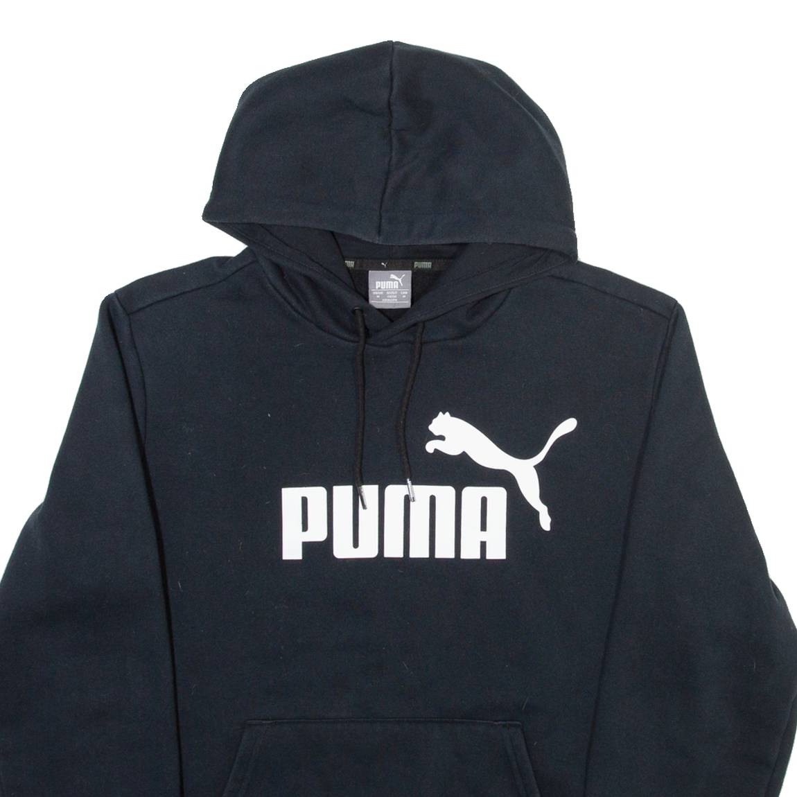 PUMA Mens Black Hoodie M