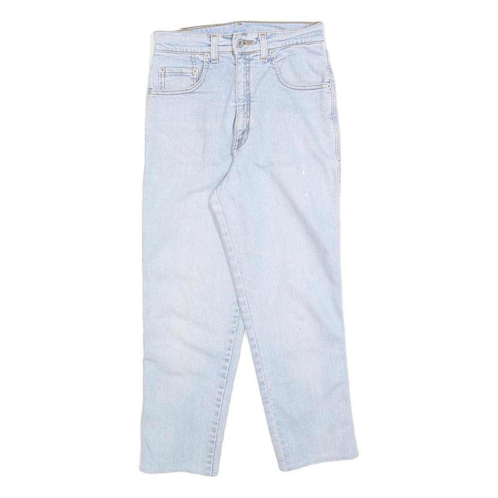 LEVI'S Womens Light Blue Regular Fit Straight Cotton Blend Jeans W26 L24 Classic