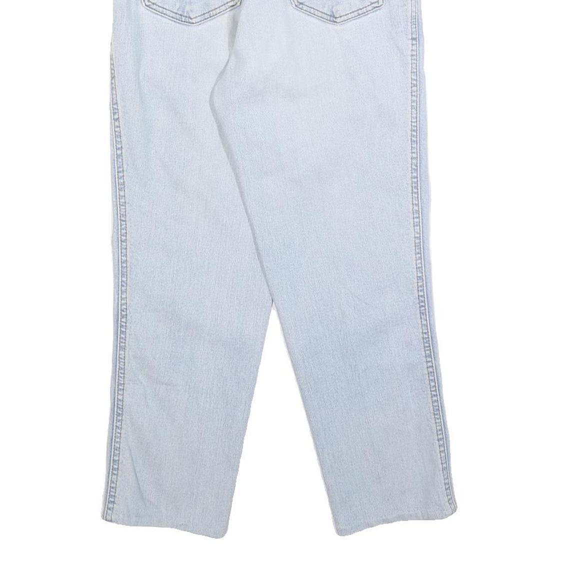 LEVI'S Womens Light Blue Regular Fit Straight Cotton Blend Jeans W26 L24 Classic