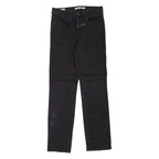 LEVI'S 724 High Rise BIG E Womens Jeans Black Regular Straight W27 L27
