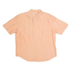 CHARLES VOGELE Womens Bodysuit Shirt Pink Collared 90s L