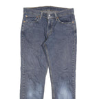 LEVI'S 511 Slim Mens Jeans Blue Slim Straight Denim Medium W31 L30 Zip