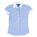 TOMMY HILFIGER Womens Shirt Blue Gingham S