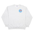 GILDAN Mens White Sweatshirt Combat Bosnia 94-95 Crew Neck L Military Graphic