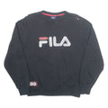 FILA Mens Sweatshirt Black S