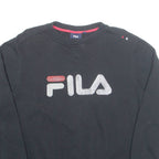 FILA Mens Sweatshirt Black S