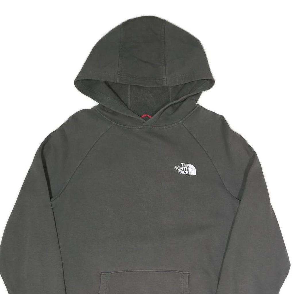 THE NORTH FACE Mens Black Hoodie M Cotton Blend Pullover Casual Outdoor Wear