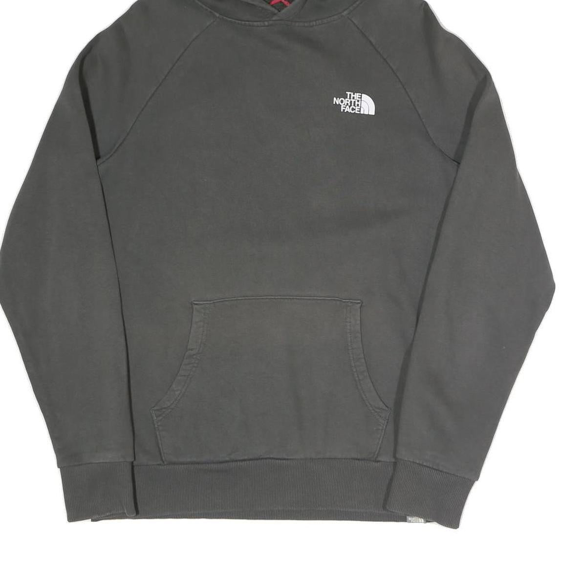 THE NORTH FACE Mens Black Hoodie M Cotton Blend Pullover Casual Outdoor Wear