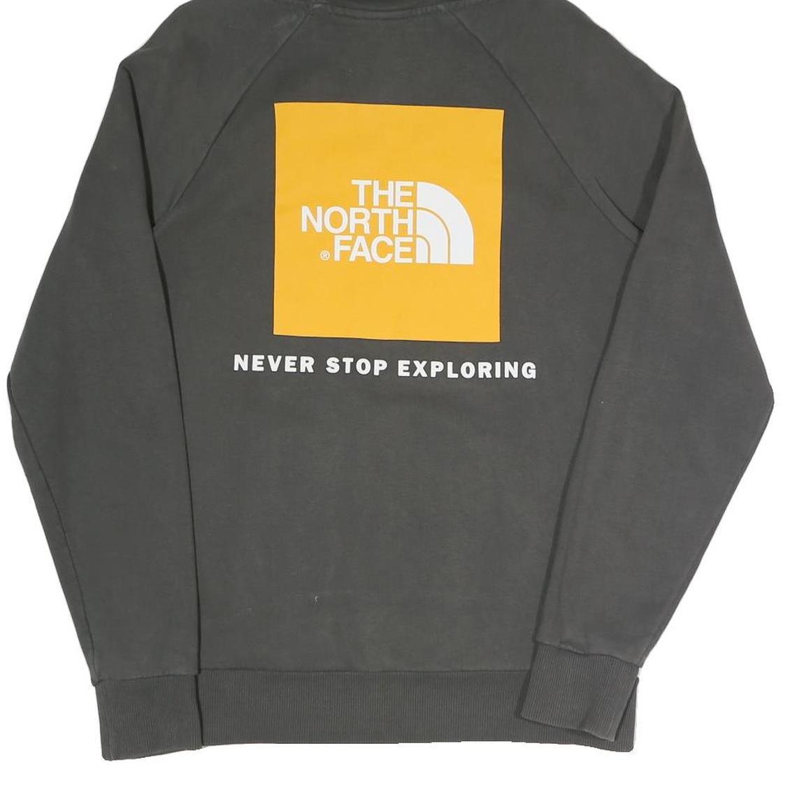 THE NORTH FACE Mens Black Hoodie M Cotton Blend Pullover Casual Outdoor Wear