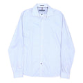 TOMMY HILFIGER Mens Blue Shirt Button Down Collar M Cotton Blend