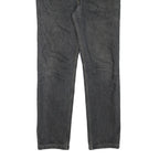 LEVI'S Mens Jeans Black Regular Straight Denim Medium W32 L30 Classic Style