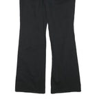 DICKIES Womens Black Cotton Blend Regular Fit Zip Trousers W34 L31 Classic