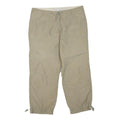 COLUMBIA Womens Regular Beige Trousers W34 L24 Outdoor Casual Zip Closure