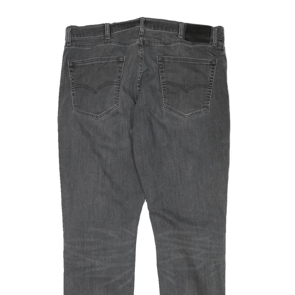 LEVI'S 511 Mens Jeans Black Slim Skinny Denim Medium W37 L31 Zip Closure