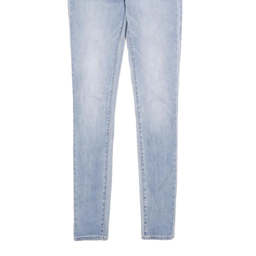 LEVI'S 721 High Rise Skinny Womens Jeans Blue Slim Skinny Denim Light W25 L32