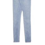 LEVI'S 721 High Rise Skinny Womens Jeans Blue Slim Skinny Denim Light W25 L32
