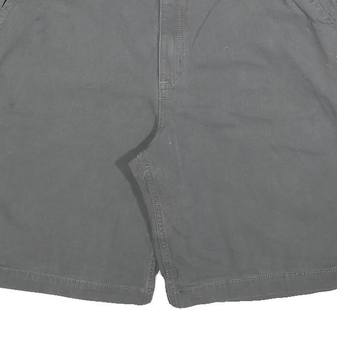 CARHARTT Mens Shorts Grey Relaxed Fit XL W40 Workwear Utility Cotton Blend