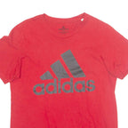 ADIDAS Mens T-Shirt Red M