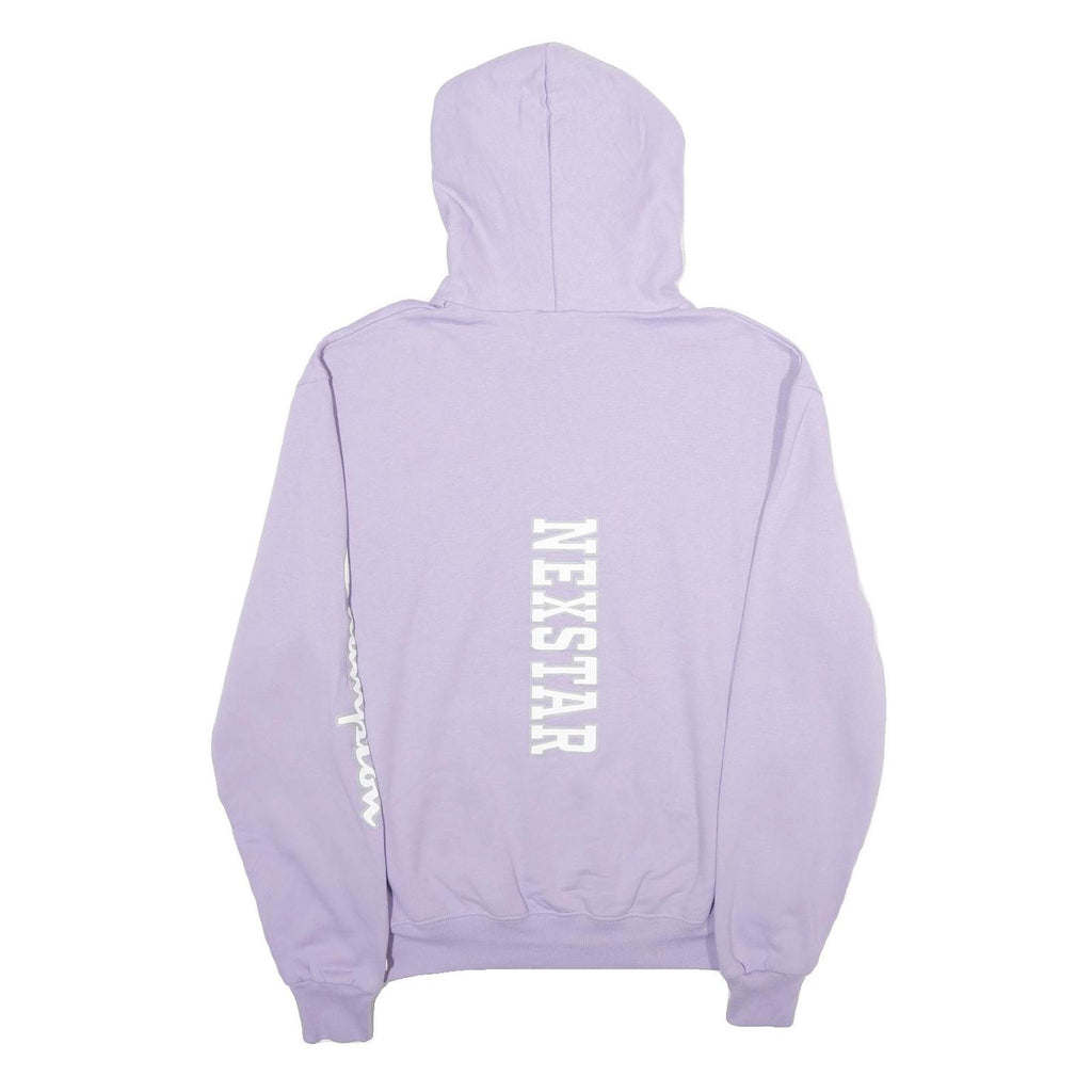 CHAMPION Mens Lilac Nexstar Pullover Hoodie M Cotton Blend Casual Comfort