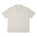 F&F Mens Beige Polo Shirt XL Cotton Short Sleeve Plain Basic Casual