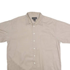 CROFT & BARROW Mens Plain Shirt Grey 90s L