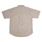 CROFT & BARROW Mens Plain Shirt Grey 90s L