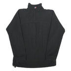 BERGHAUS Womens Black Outdoor Jacket M Polyester Zip Plain Small Logo