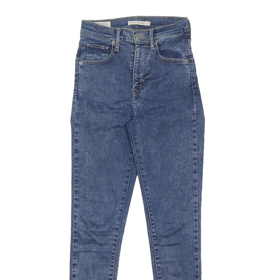 LEVI'S Big E Mens Jeans Blue Slim Skinny Denim Medium W25 L28 Iconic Brand Zip