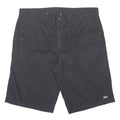 DICKIES Mens Black Casual Shorts XL W40 Polyester Blend Relaxed Fit Workwear