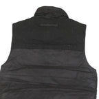 GUESS Mens Black Puffer Jacket L Polyester Blend Quilted Casual Outerwear