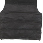 GUESS Mens Black Puffer Jacket L Polyester Blend Quilted Casual Outerwear