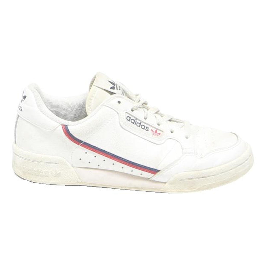 ADIDAS Continental 80 Boys Sneakers White Synthetic UK 4 Retro Design Comfort