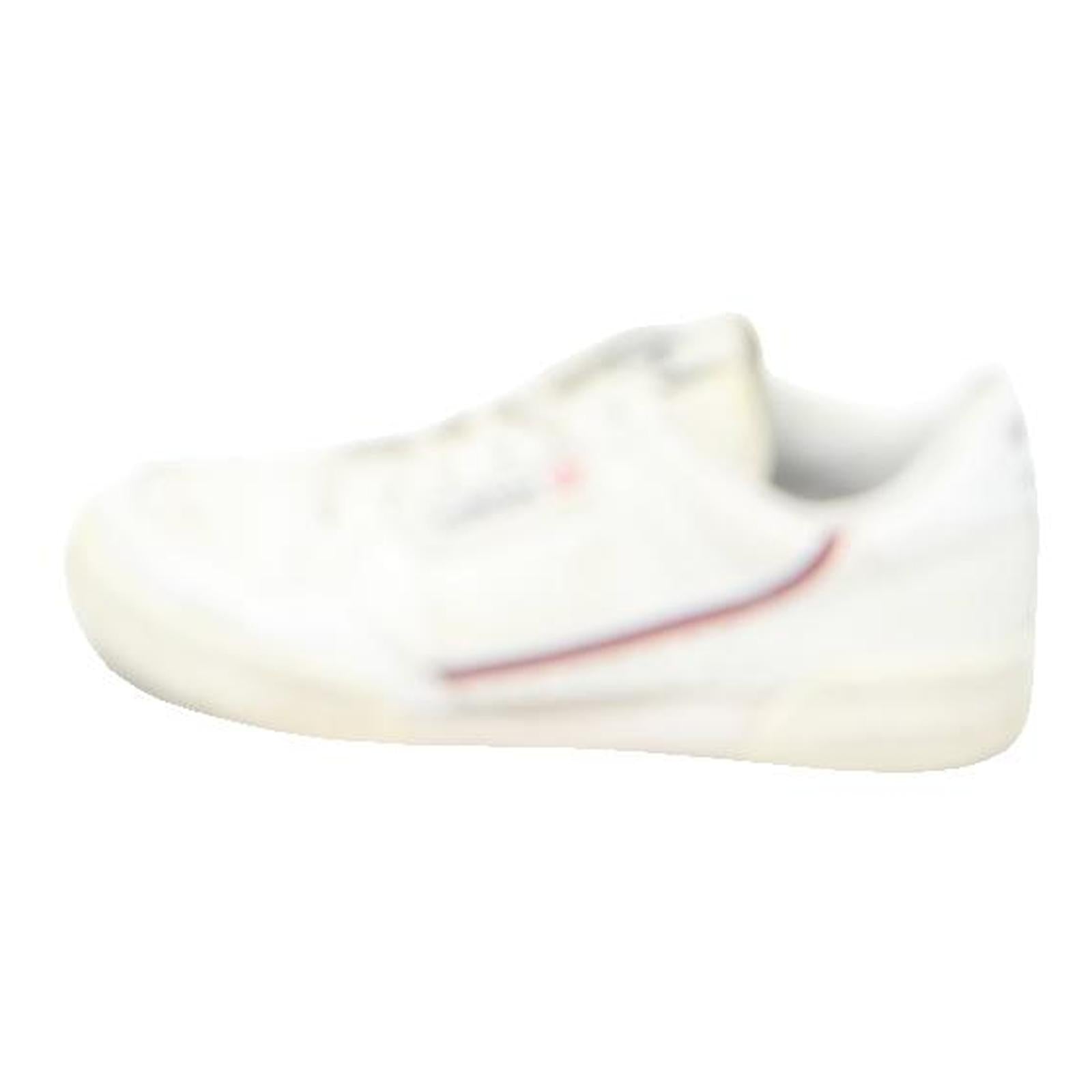 ADIDAS Continental 80 Boys Sneakers White Synthetic UK 4 Retro Design Comfort