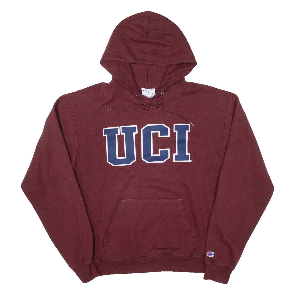 CHAMPION Uci Mens Maroon Hoodie USA M