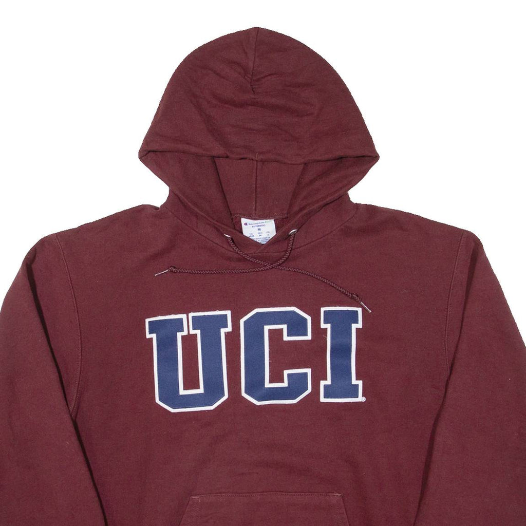 CHAMPION Uci Mens Maroon Hoodie USA M